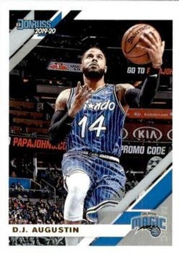 #147 D.J. Augustin - Orlando Magic - 2019-20 Donruss Basketball