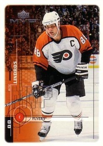 #147 Eric Lindros - Philadelphia Flyers - 1998-99 Upper Deck MVP Hockey