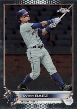 #147 Javier Baez - Detroit Tigers - 2022 Topps Chrome Baseball