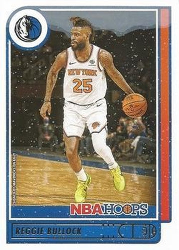 #147 Reggie Bullock - Dallas Mavericks - 2021-22 Hoops Winter Basketball