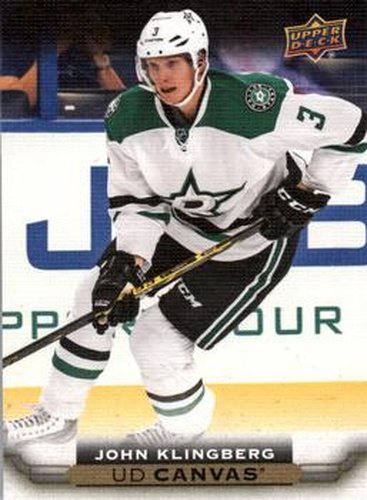#C147 John Klingberg - Dallas Stars - 2015-16 Upper Deck - UD Canvas Hockey