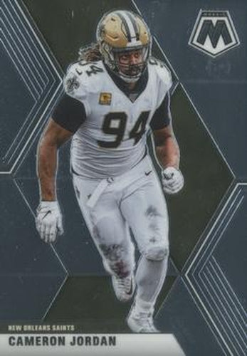 #147 Cameron Jordan - New Orleans Saints - 2020 Panini Mosaic Football