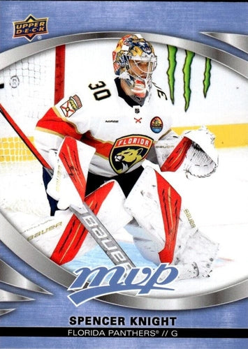 #147 Spencer Knight - Florida Panthers - 2023-24 Upper Deck MVP - Ice Battles Hockey