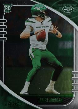 #147 James Morgan - New York Jets - 2020 Panini Absolute - Green Football