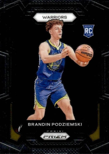 #147 Brandin Podziemski - Golden State Warriors - 2023-24 Panini Prizm Basketball