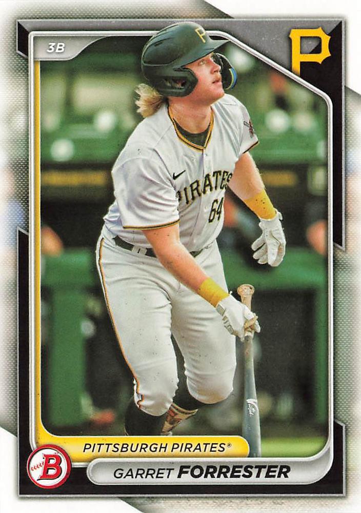 #BP-148 Garret Forrester - Pittsburgh Pirates - 2024 Bowman - Prospects Baseball