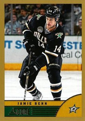 #148 Jamie Benn - Dallas Stars - 2013-14 Score - Gold Hockey
