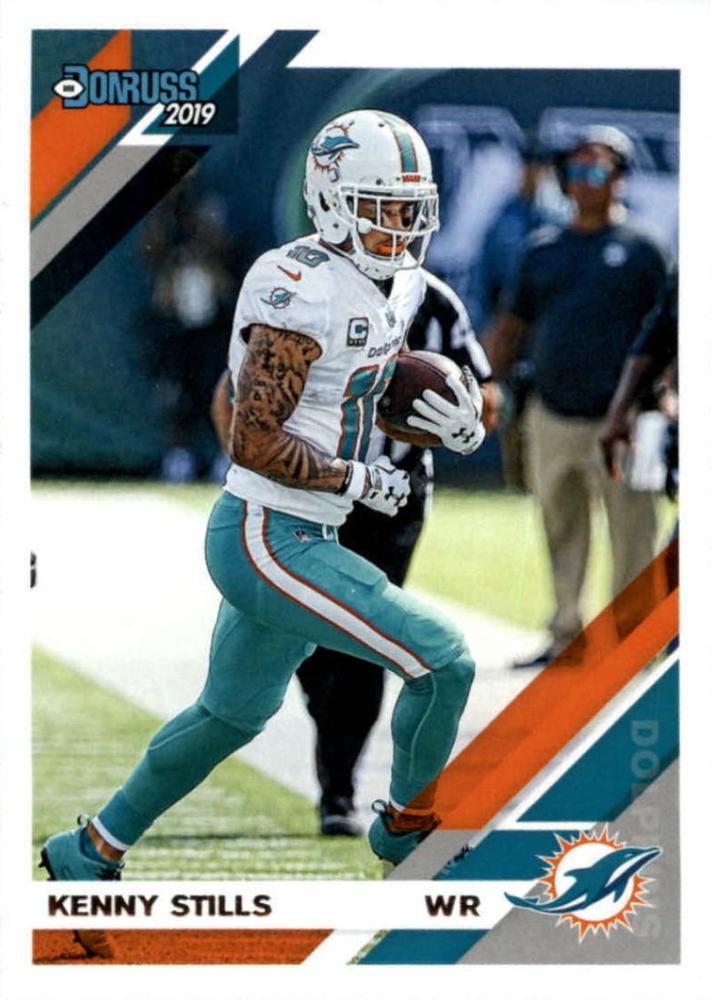 #148 Kenny Stills - Miami Dolphins - 2019 Donruss Football