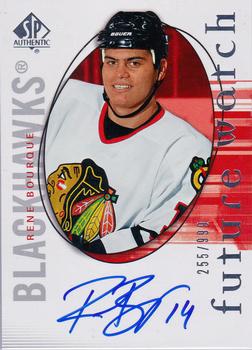 #148 Rene Bourque - Chicago Blackhawks - 2005-06 SP Authentic Hockey