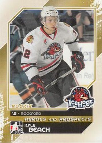 #148 Kyle Beach - Rockford IceHogs - 2010-11 In The Game Heroes and Prospects Hockey