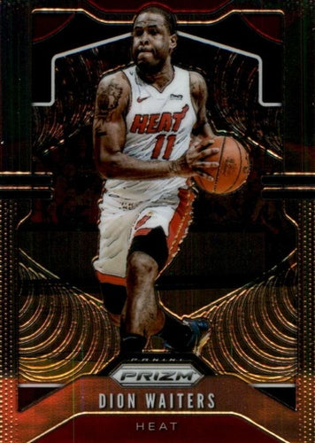 #148 Dion Waiters - Miami Heat - 2019-20 Panini Prizm Basketball