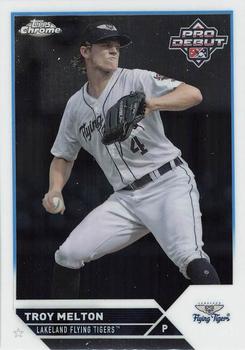 #PDC-148 Troy Melton - Lakeland Flying Tigers - 2023 Topps Pro Debut - Chrome Baseball