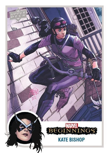 #148 Kate Bishop - 2022 Upper Deck Marvel Beginnings