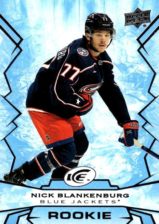 #148 Nick Blankenburg - Columbus Blue Jackets - 2022-23 Upper Deck Ice Hockey
