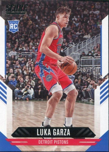 #148 Luka Garza - Detroit Pistons - 2021-22 Panini Chronicles Basketball