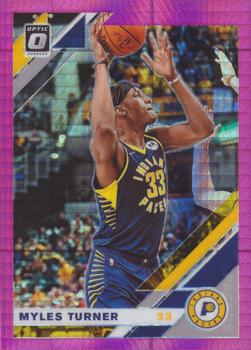 #148 Myles Turner - Indiana Pacers - 2019-20 Donruss Optic - Hyper Pink Basketball