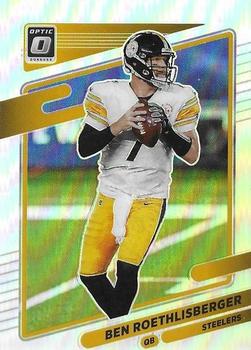 #148 Ben Roethlisberger - Pittsburgh Steelers - 2021 Donruss Optic - Holo Football