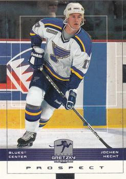 #148 Jochen Hecht - St. Louis Blues - 1999-00 Upper Deck Wayne Gretzky Hockey