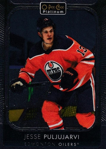 #148 Jesse Puljujarvi - Edmonton Oilers - 2021-22 O-Pee-Chee Platinum Hockey
