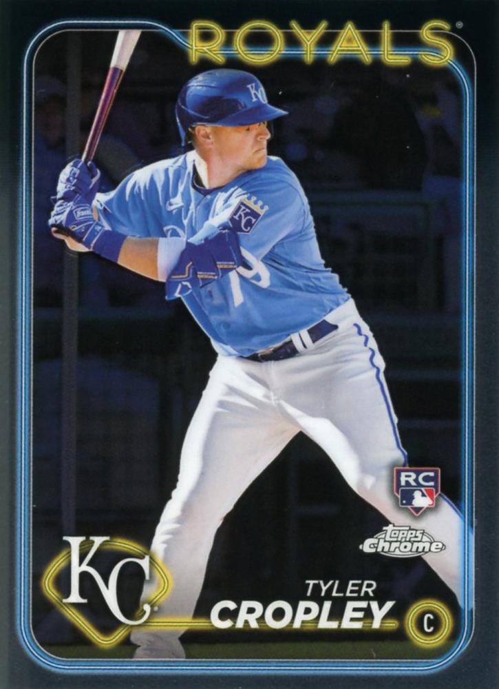 #148 Tyler Cropley - Kansas City Royals - 2024 Topps Chrome Baseball