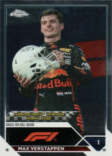 #148 Max Verstappen - Oracle Red Bull Racing - 2023 Topps Chrome Formula 1 Racing