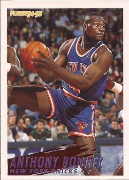 #148 Anthony Bonner - New York Knicks - 1994-95 Fleer Basketball