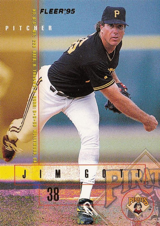 #U-148 Jim Gott - Pittsburgh Pirates - 1995 Fleer Update Baseball