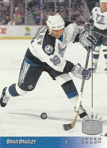 #148 Brian Bradley - Tampa Bay Lightning - 1993-94 Upper Deck - SP Hockey
