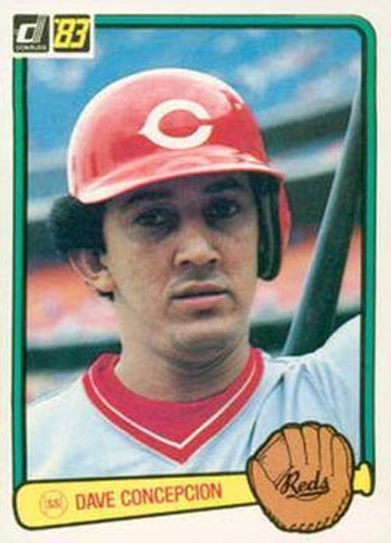#148 Dave Concepcion - Cincinnati Reds - 1983 Donruss Baseball