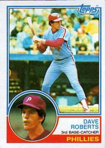 #148 Dave Roberts - Philadelphia Phillies - 1983 Topps Baseball