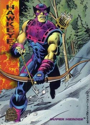 #148 Hawkeye - 1994 Fleer Marvel Universe