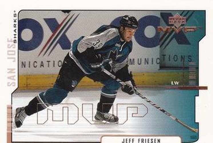 #148 Jeff Friesen - San Jose Sharks - 2000-01 Upper Deck MVP Hockey