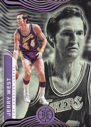 #148 Jerry West - Los Angeles Lakers - 2021-22 Panini Illusions Basketball