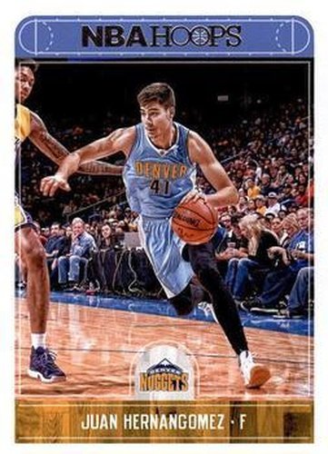 #148 Juan Hernangomez - Denver Nuggets - 2017-18 Hoops Basketball