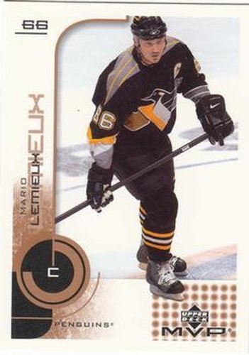 #148 Mario Lemieux - Pittsburgh Penguins - 2002-03 Upper Deck MVP Hockey