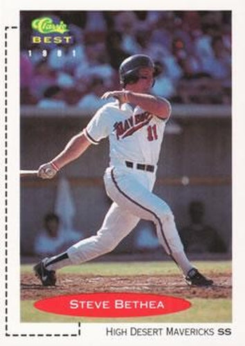 #148 Steve Bethea - High Desert Mavericks - 1991 Classic Best Baseball