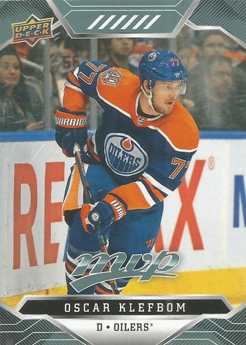 #148 Oscar Klefbom - Edmonton Oilers - 2019-20 Upper Deck MVP Hockey