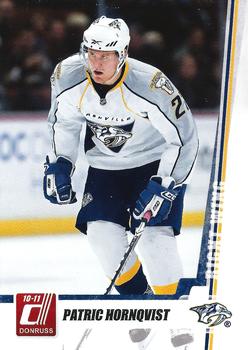 #148 Patric Hornqvist - Nashville Predators - 2010-11 Donruss Hockey