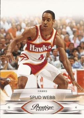 #148 Spud Webb - Atlanta Hawks - 2009-10 Panini Prestige Basketball