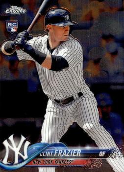 #148 Clint Frazier - New York Yankees - 2018 Topps Chrome Baseball