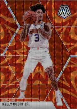 #148 Kelly Oubre Jr. - Phoenix Suns - 2019-20 Panini Mosaic - Reactive Orange Basketball