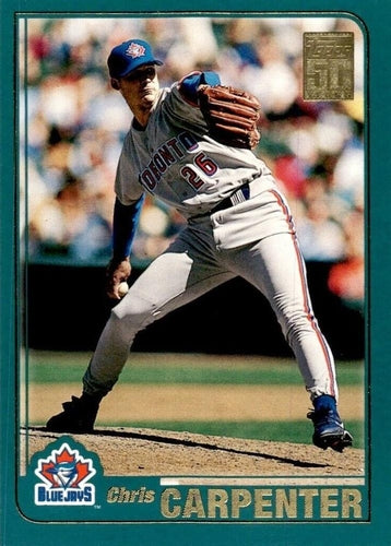 #148 Chris Carpenter - Toronto Blue Jays - 2001 Topps Baseball