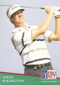 #148 Steve Elkington - 1991 Pro Set PGA Tour Golf