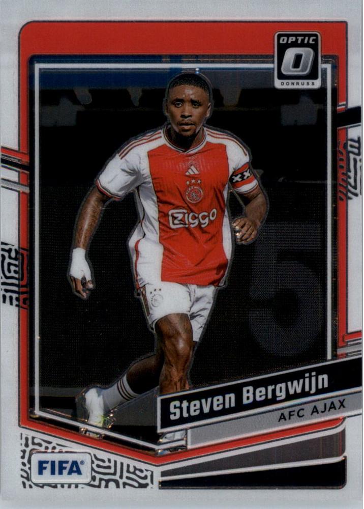 #148 Steven Bergwijn - Ajax - 2023-24 Donruss - Optic Soccer