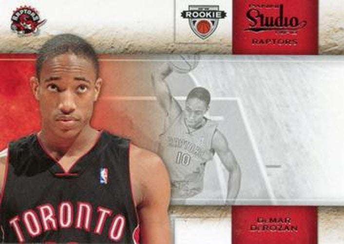 #148 DeMar DeRozan - Toronto Raptors - 2009-10 Panini Studio Basketball