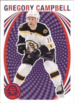 #148 Gregory Campbell - Boston Bruins - 2013-14 O-Pee-Chee - Retro Hockey