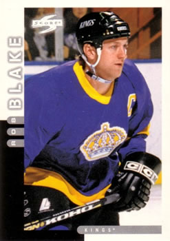 #148 Rob Blake - Los Angeles Kings - 1997-98 Score Hockey