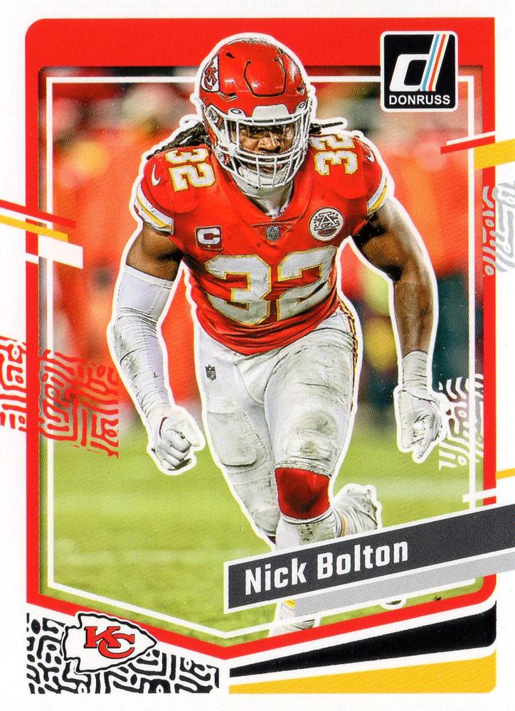 #148 Nick Bolton - Kansas City Chiefs - 2023 Donruss Football
