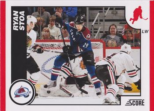 #149 Ryan Stoa - Colorado Avalanche - 2010-11 Score Hockey