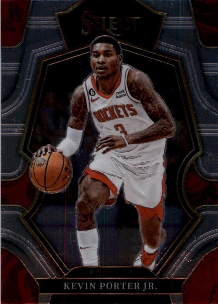 #149 Kevin Porter Jr. - Houston Rockets - 2022-23 Panini Select Basketball